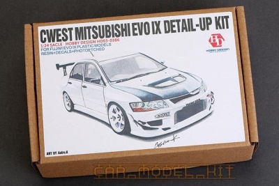 CWEST Mitsubishi EVO IX Detail-up Kit - Hobby Design