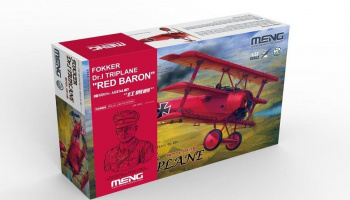 1/32 Fokker Dr.I Triplane "Red Baron" includes a 1/10 resin bust - Meng