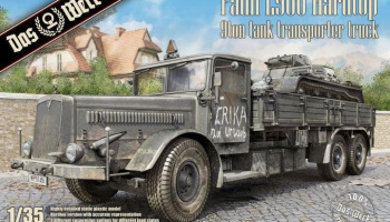 1/35 Faun L900 Hardtop 9ton Tank Transporter Truck