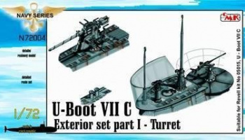 1/72 U-Boot VII Exterior set - part I - Turret for