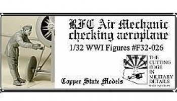 1/32 RFC Air Mechanic checking