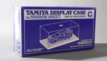 DISPLAY CASE C W/MIRROR SHEET 240X130X110mm - Tamiya