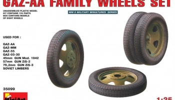 GAZ-AA Family Wheels set 1/35– MiniArt