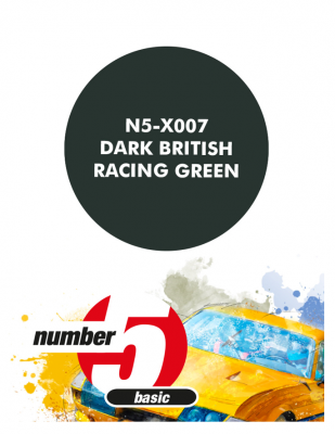 Dark British Racing Green  Paint for Airbrush 30 ml - Number 5