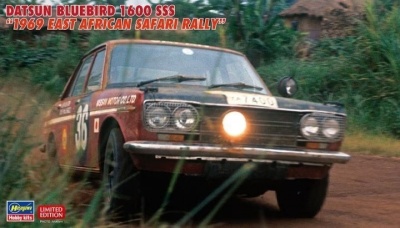 Datsun Bluebird 1600 SSS 1969 East African Safari Rally 1/24 - Hasegawa