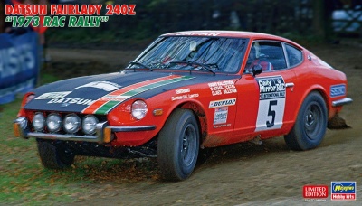 Datsun Fairlady 240Z "1973 RAC Rally" 1/24 - Hasegawa