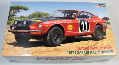Datsun Fairlady 240Z Rally Safari Winner 1/24 - Hasegawa