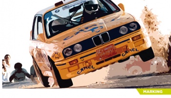 BMW M3 E30 Sauermann Competicion - Decalcas