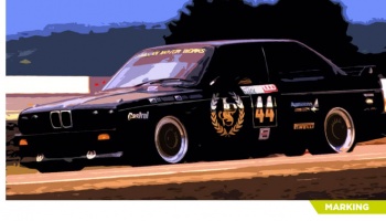 BMW M3 E30 JPS Team - Decalcas