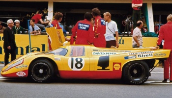 Porsche 917K Team AAW Racing sponsored by Sandeman - Le Mans 1970 1/24 - Decalcas