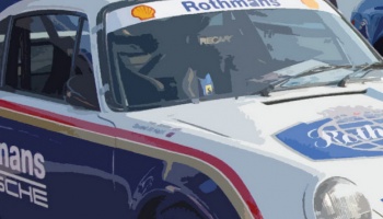 Porsche 911 SC RS - Window frames masks 1/24 - Decalcas