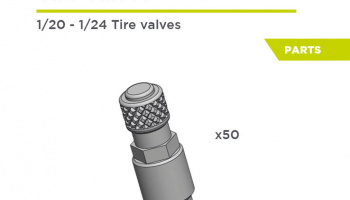 Air valve - Tire valves 1/24 - Decalcas