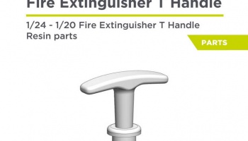 Fire Cable T Handle 1/24 - Decalcas