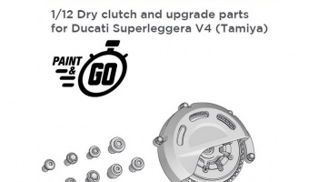 Ducati Superleggera V4 1/12 - Decalcas