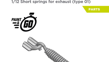 Short springs for exhausts - Type 1 1/12 - Decalcas