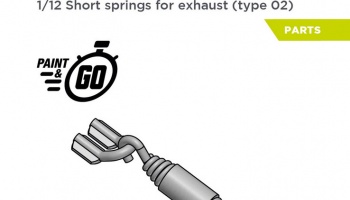 Short springs for exhausts - Type 2 1/12 - Decalcas