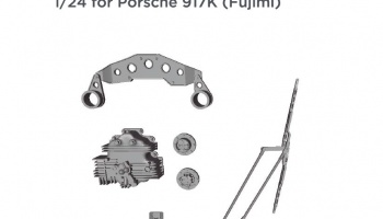 Porsche 917K 1/24 - Decalcas