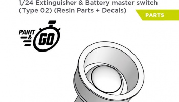 Extinction and electrical cut-off activation button - Type 2 1/24 - Decalcas