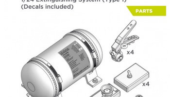 Extinguishing System - Type01 1/24 - Decalcas