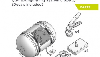 Extinguishing System - Type02 1/24 - Decalcas