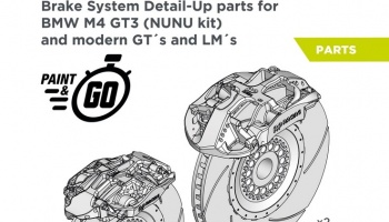 AP Racing brakes for BMW M4 GT3 1/24 - Decalcas
