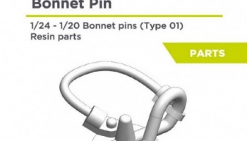 Bonnet Pin 1/24 - Decalcas