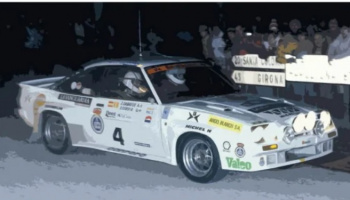 Opel Manta 400 Group B RAC Catalunya Costa Brava Rally 1984 - Decalcas