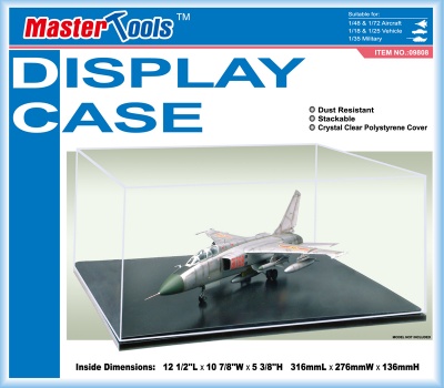 DISPLAY CASE 09808 316mmX276mmX136mm - Trumpeter