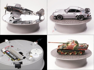 7 Diameter Battery Powered Electric Turntable Display, Collectible Model  Diorama Stands