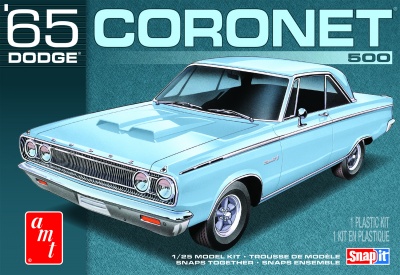 DODGE CORONET 1965 (SNAP) 1:25 - AMT