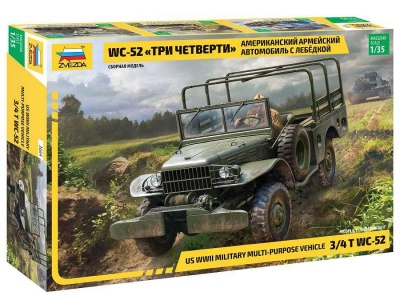 Dodge WC-52 (1:35) - Zvezda
