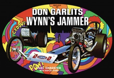 DON GARLITS WYNNS JAMMER DRAGSTER 1:25 - AMT