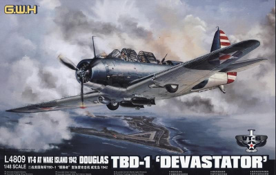 Douglas TBD-1 Devastator VT-6 at Wake Island 1942 (1:48) - Great Wall Hobby