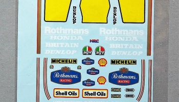 Honda NSR500 Rothmans 85' WGP - Decalpool