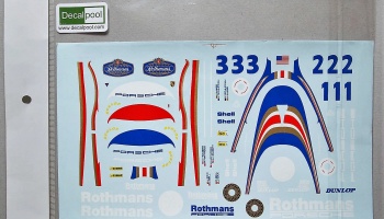 Porsche 956 Rothmans LeMans 82 - Decalpool