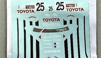 Toyota Corolla Levin AE101 ADVAN Gr. A 92' Decal for Hasegawa - Decalpool