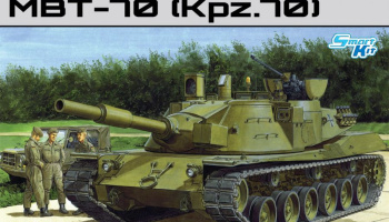 Model Kit tank  - MBT-70 (KPZ.70) (1:35) - Dragon
