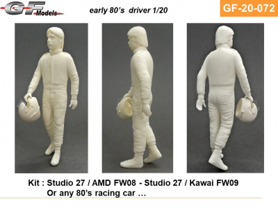 Driver 1/20 (Keke Rosberg) - GF Models