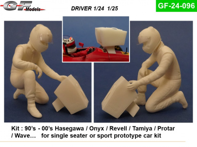 Driver Figure 90´s - 00´s 1/24 - GF Models