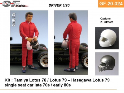 Driver Figure Andretti - GF Models