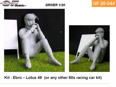 Driver Figure Hill 1/20 - GF Models