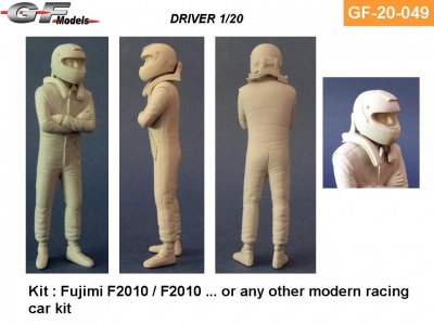 Driver Figure Massa, Alonso - GF Models