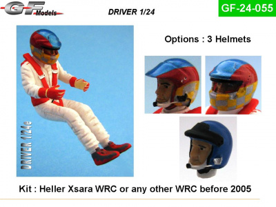 Driver Figure WRC 2005 1:24 - GF Models