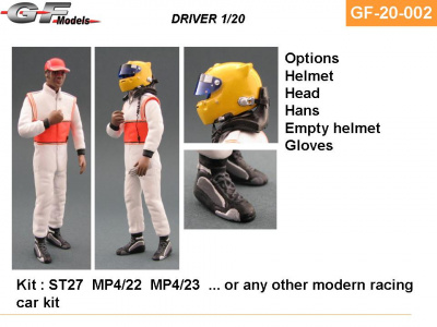 Driver Hamilton Figure - GF Models