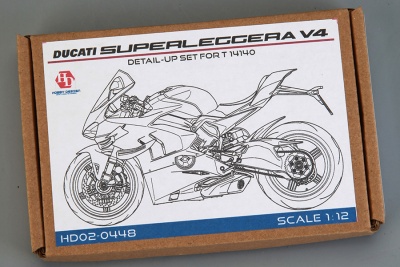 Ducati Superleggera V4 Detail-up Set For T (14140) 1/12 - Hobby Design