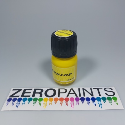 Dunlop Tyre Yellow 30ml - Zero Paints