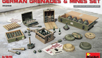 1/35 German Grenades & Mines Set