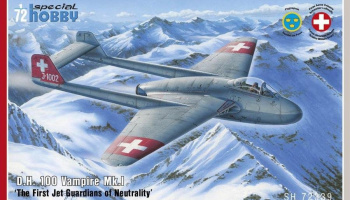 1/72 DH.100 Vampire Mk.I The First Jet Guardians o