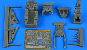 1/48 Sea Harrier FRS.1 cockpit set for KINETIC kit