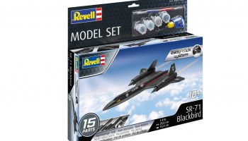 EasyClick ModelSet letadlo 63652 - SR-71 Blackbird (1:110)